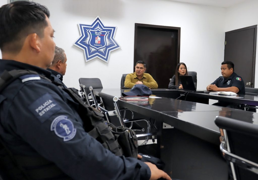 SSPC refuerza coordinación operativa en regiones urbana y rural de Tabasco