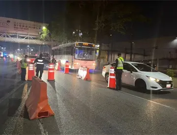 SSPC pone en marcha Operativo Alcoholímetro este fin de semana en Villahermosa