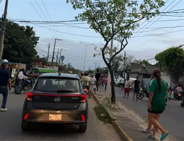 ¡Siguen bloqueos por falta de energía! Cierran 2 puntos en Centro