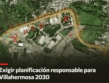 Lanzan solicitud en change.org para exigir al Gobierno transparente proyecto Villahermosa 2030