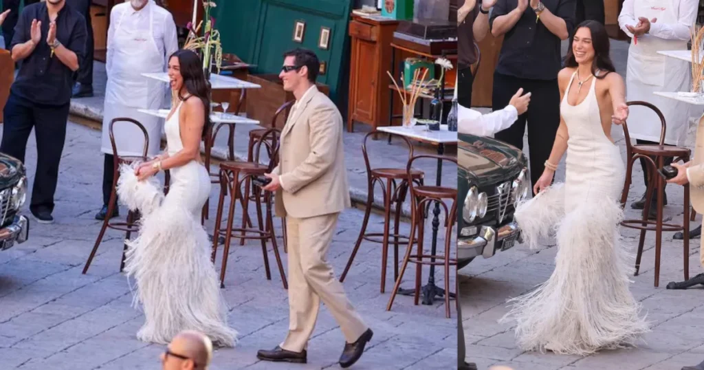 Dua Lipa y Callum Turner se casan en una villa de Sicilia