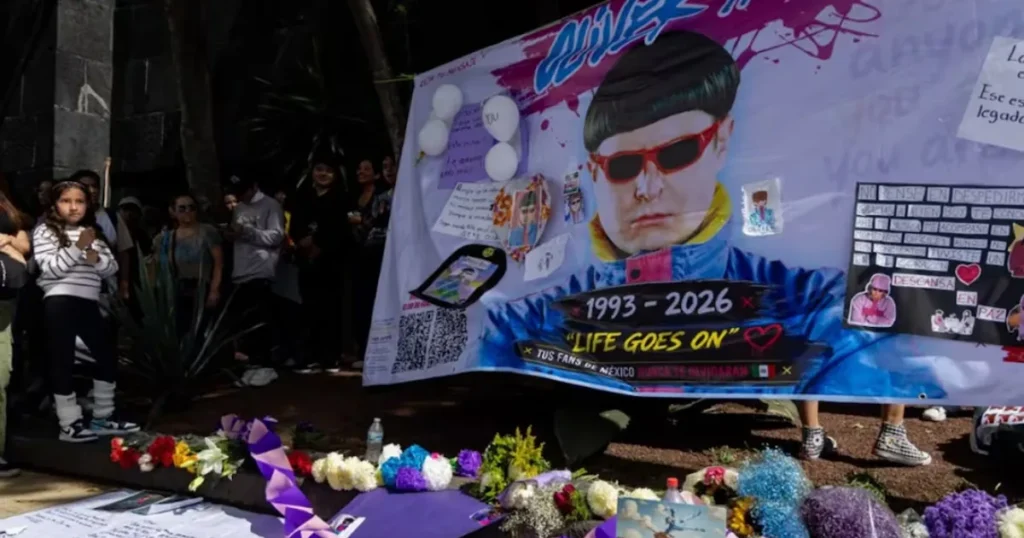 Fans rinden emotivo homenaje a Oliver Tree en México