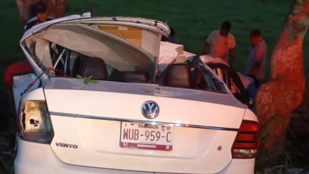 Dos muertos y cuatro heridos al menos en fatal accidente automovilístico en Jalpa