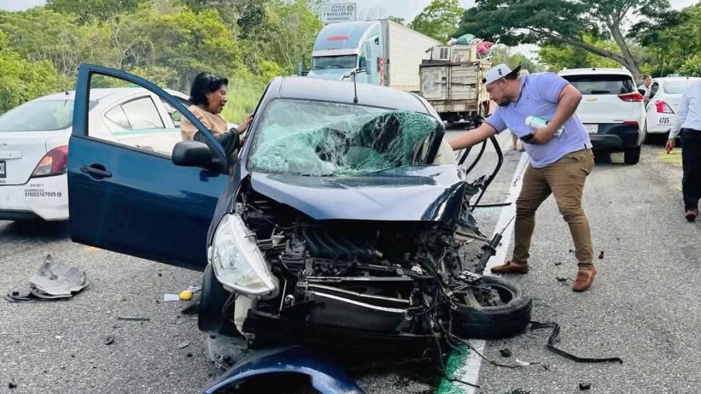 Trágico fin de semana en Tabasco; 4 fallecidos en accidentes automovilísticos