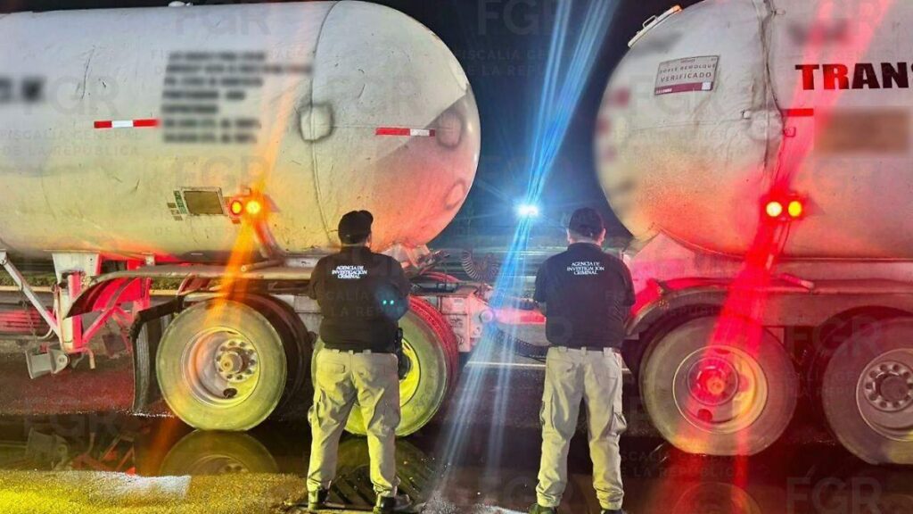 Aseguran 98 mil litros de gas L.P. en Huimanguillo; hay tres detenidos