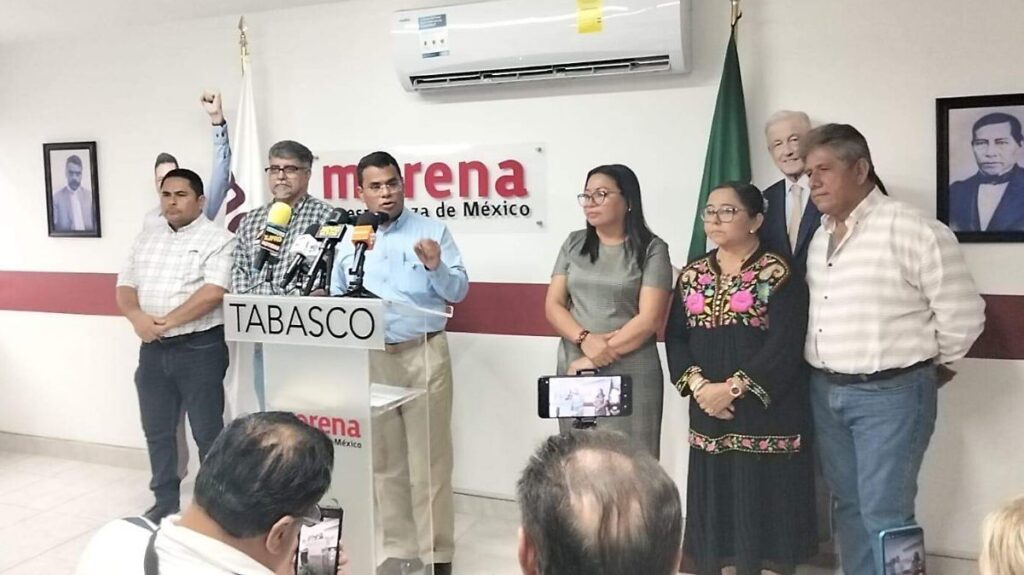 Morena Tabasco aplaza registro de aspirantes a candidaturas hasta julio o agosto