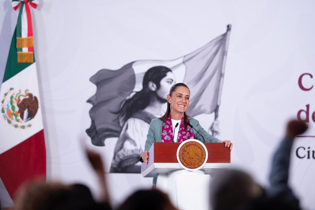 Gracias a la estrategia y a la honestidad hay reducción de 46% en homicidios dolosos; representa 39 homicidios menos: Presidenta