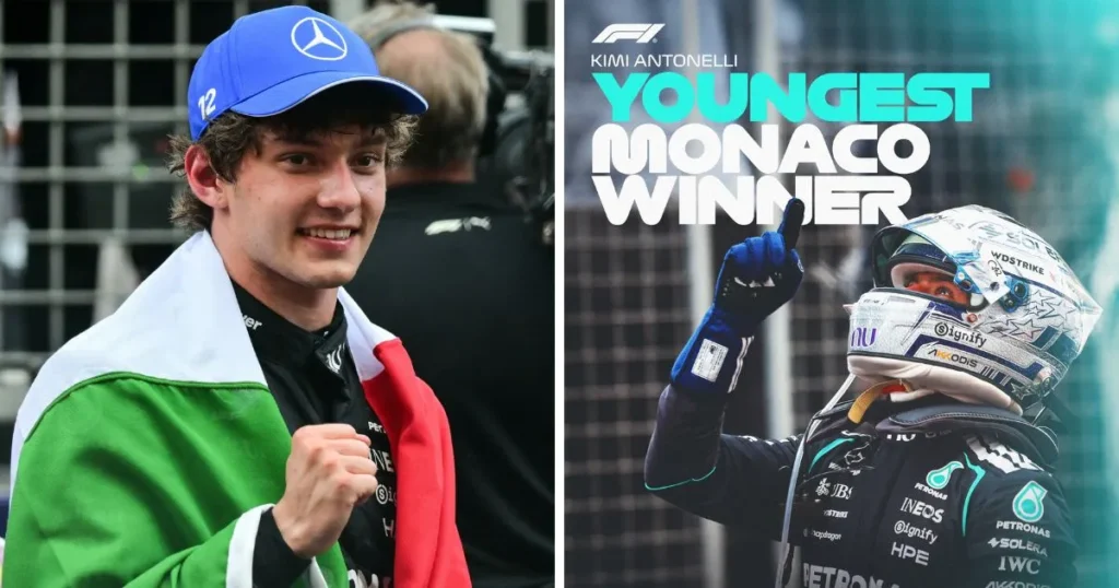Kimi Antonelli domina Mónaco y extiende su racha ganadora en la Fórmula 1