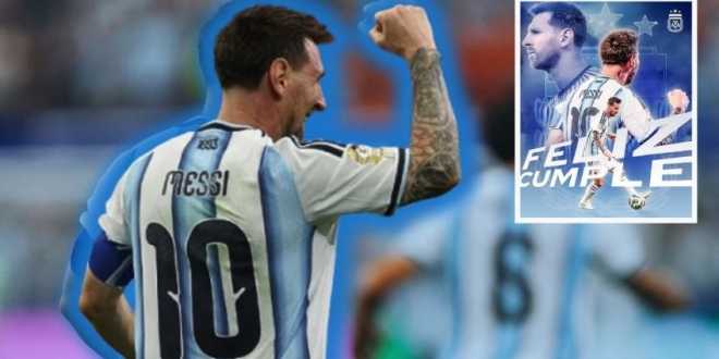 Messi cumple 39 años