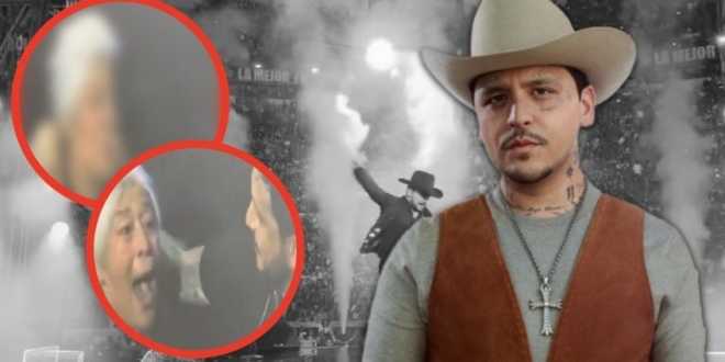 Nodal se viraliza por besar a fan