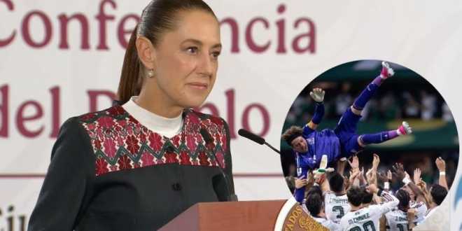 Sheinbaum felicita a Selección Mexicana