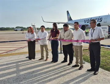 Inauguran vuelo Villahermosa – Puebla; operará 4 veces a la semana