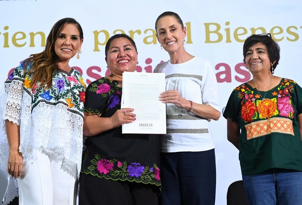 Sheinbaum anuncia plan integral contra el sargazo en playas de Quintana Roo