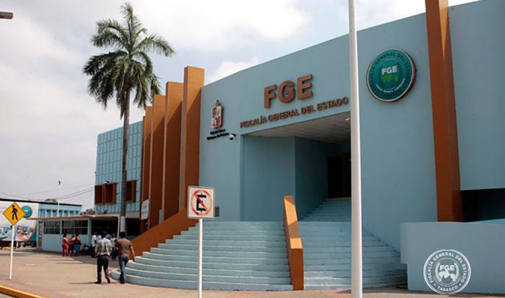 FGE Tabasco recibe denuncia de integrante de organismo empresarial