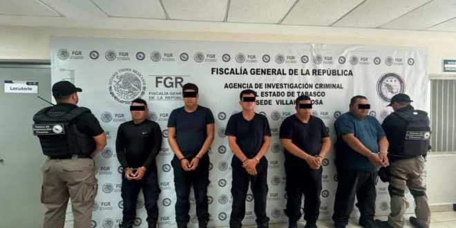 Detienen a 6 elementos de la SSPC implicados en delitos de alto impacto