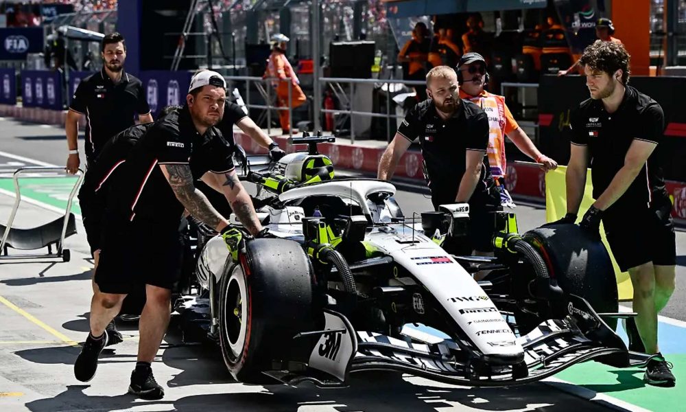 Checo Pérez abandona el GP de Hungría; Cadillac suma otro fracaso