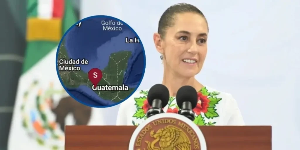Sheinbaum informa sin daños por sismo en Tabasco y Chiapas
