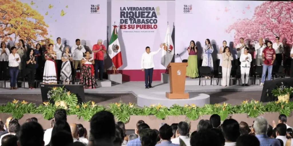 Javier May Rodríguez destaca logros en Tabasco