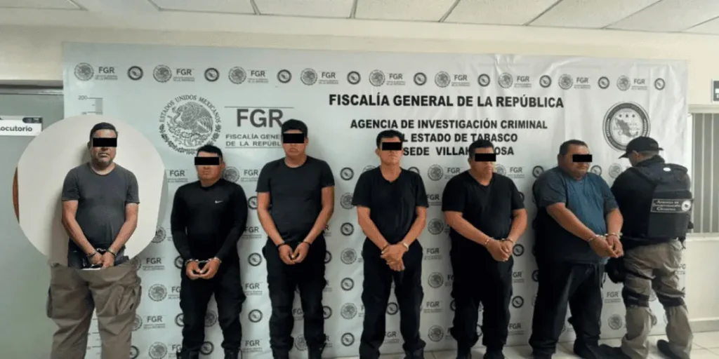 Seis servidores públicos de SSPC detenidos por secuestro y extorsión