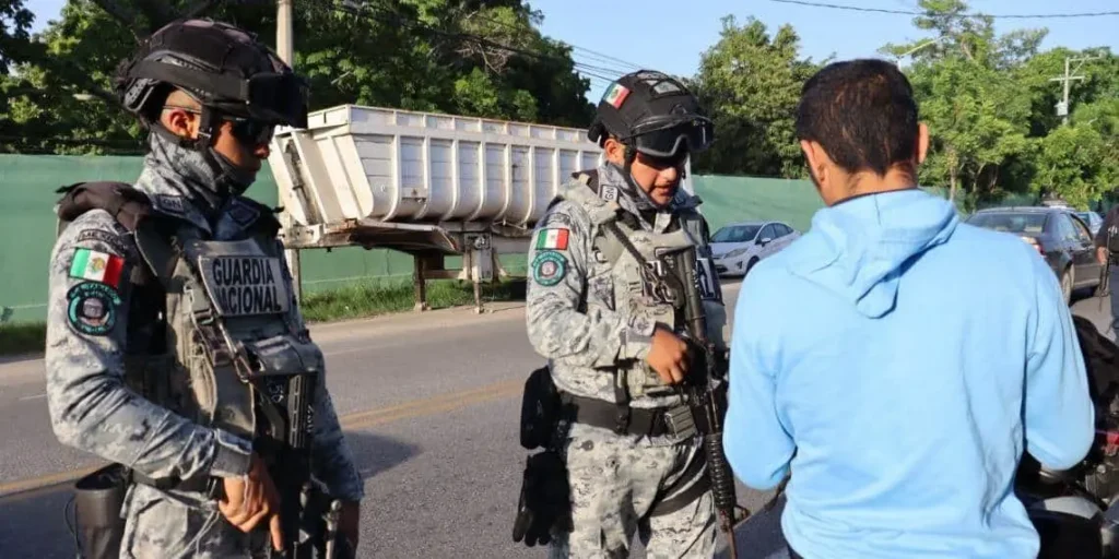 Detención y aseguramiento por FIRT Olmeca
