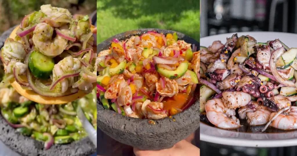 Tres formas de preparar un delicioso aguachile, recetas fáciles