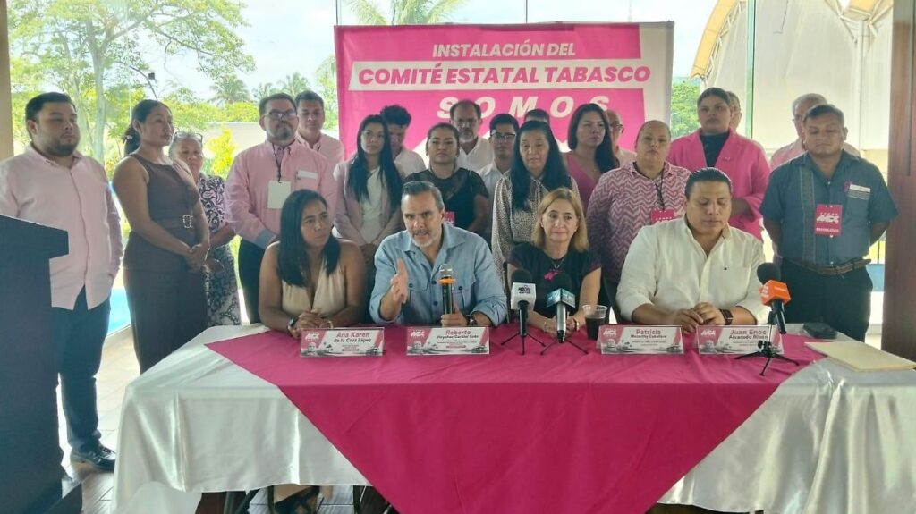 Somos México informó en Tabasco que el INE les pidió cambiar su identidad