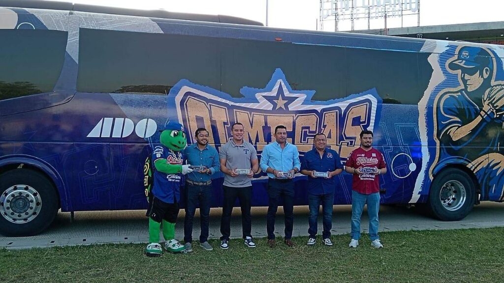 Olmecas de Tabasco estrena autobús de alta gama