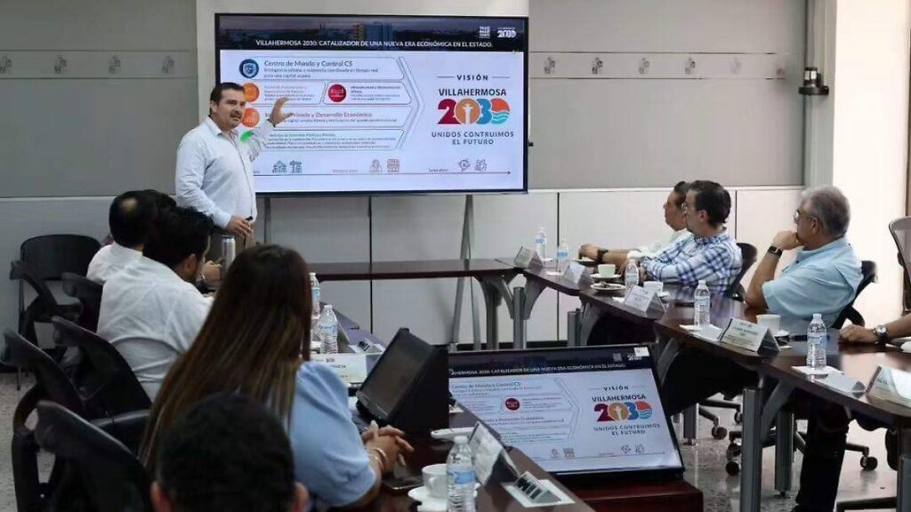Presentan a empresarios los ejes del proyecto Villahermosa 2030
