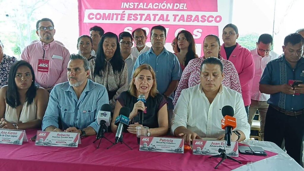 Instala Somos México Comité Estatal en Tabasco; elegirá a candidatos por consulta ciudadana