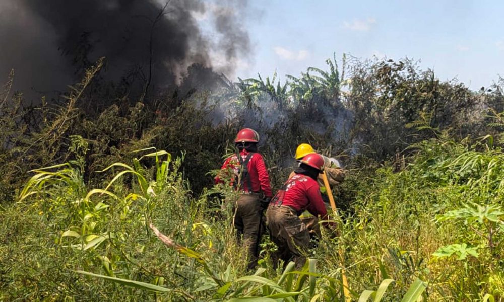 Advierte IPCET riesgo de incendios en Macuspana por calor y vientos