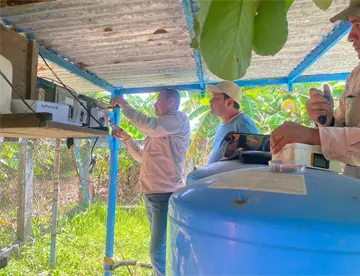 CEAS da mantenimiento a infraestructura eléctrica en pozos de Jalapa afectados por fallas de energía