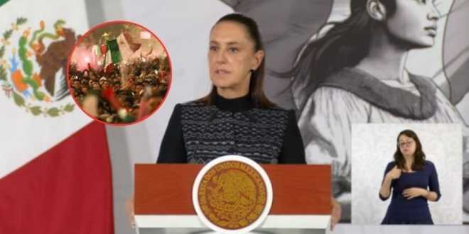 Lamenta Sheinbaum muertes en los festejos del Mundial