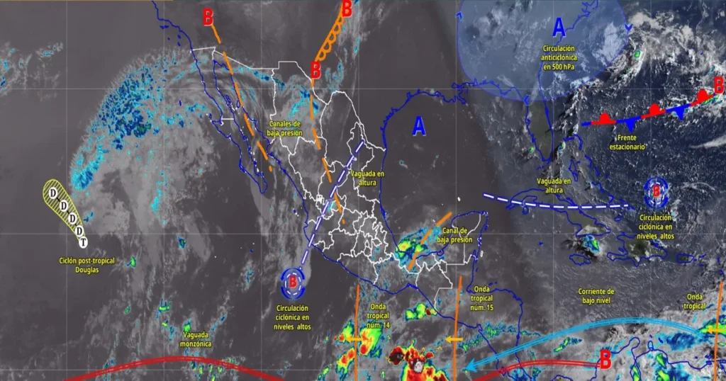 Pronóstico del clima: lluvias muy fuertes afectarán Chihuahua, Durango, Sinaloa y Guerrero este viernes
