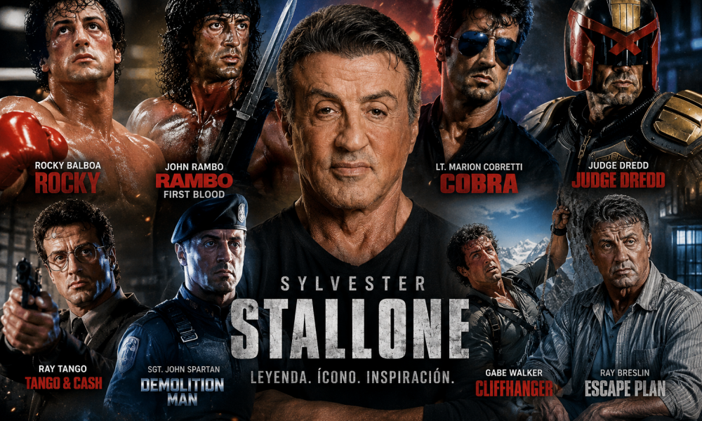 Sylvester Stallone llega a los 80 años como leyenda del cine de acción