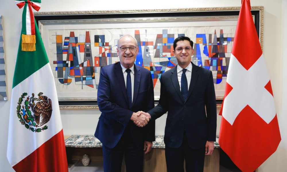 Presidente de Suiza inicia gira oficial en México; agenda incluye encuentro con Sheinbaum