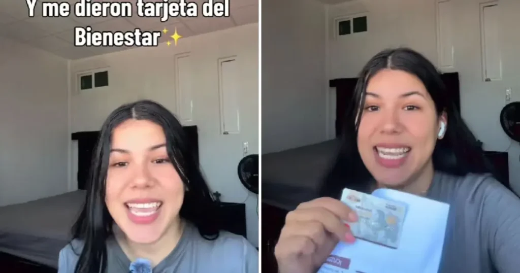 Venezolana agradece a México tras recibir tarjeta del Bienestar; video genera debate en redes