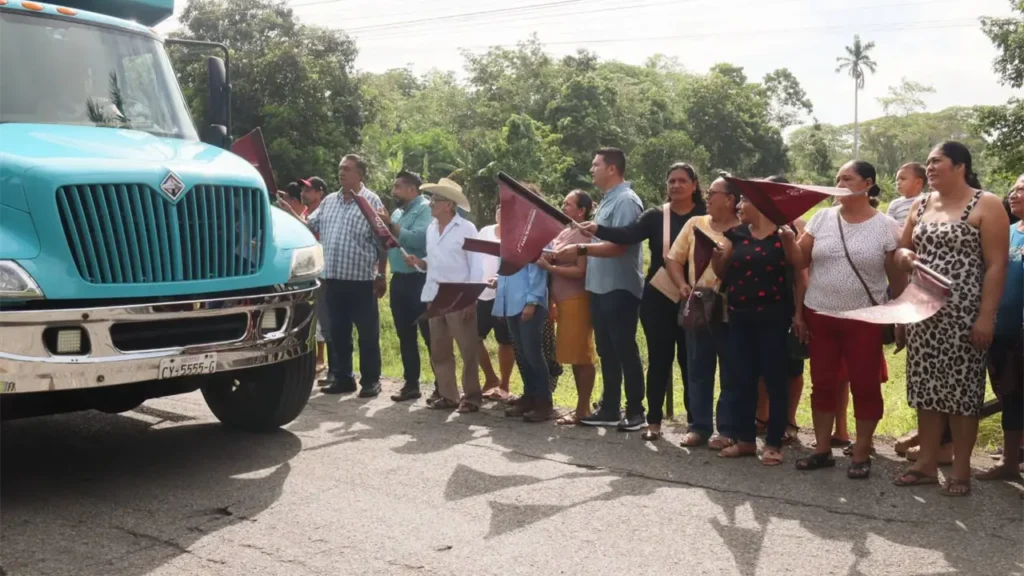 Inicia Ovidio Peralta construcción de puente vehicular y peatonal en la ranchería Emiliano Zapata 1ra Sección