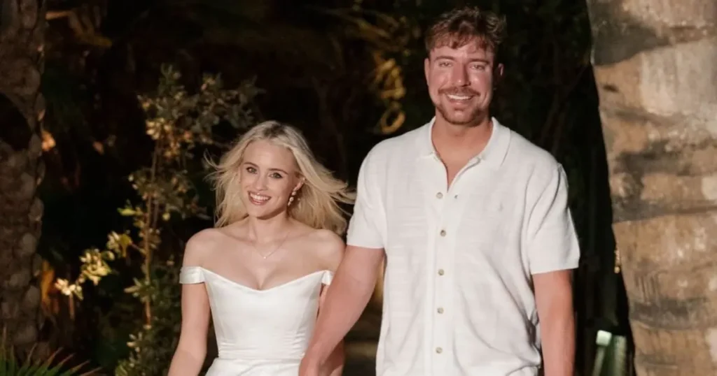 ¡MrBeast se casó! Comparte las primeras imágenes de su boda con Thea Booysen