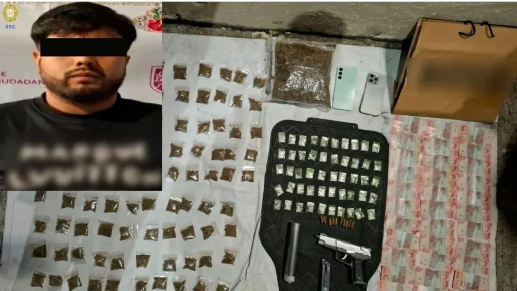 Cae presunto integrante de grupo delictivo en Iztapalapa