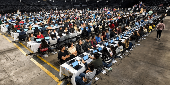Más de 8 mil aspirantes presentan examen presencial de la UNAM en CDMX