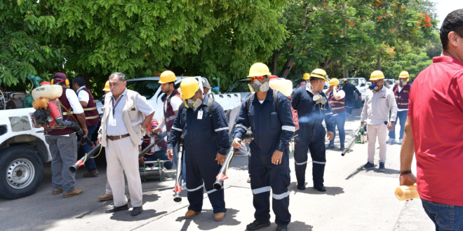 Despliegan jornada contra el dengue