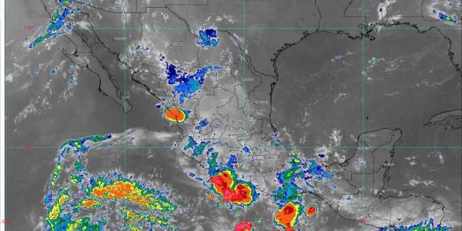 Se prevén lluvias intensas en regiones de Michoacán y muy fuertes en otras ocho entidades