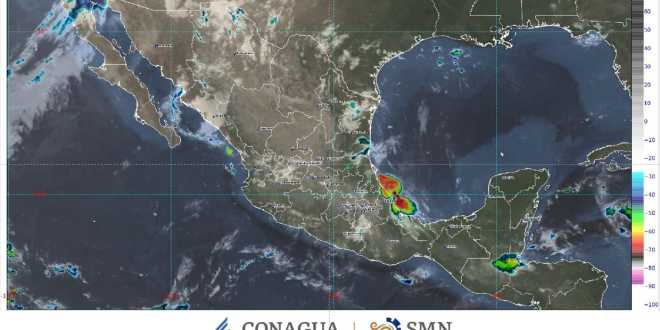 Se prevén lluvias muy fuertes en zonas de 11 estados