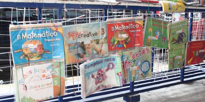 Cae venta de libros de texto educativos