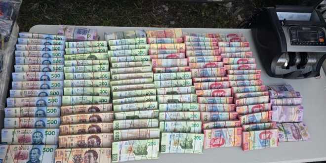 Fuerzas federales aseguran armas, droga y más de 2 millones de pesos en Durango