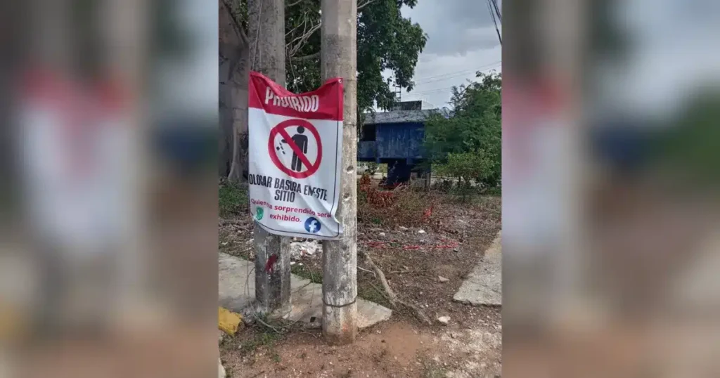 Vecinos expondrán en redes sociales a quienes tiren basura en lugar prohibido