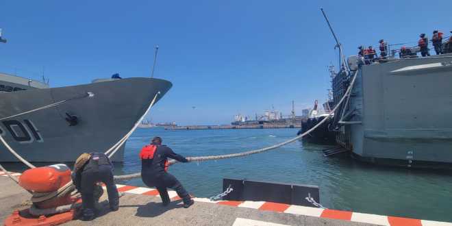 MARINA Y SRE INFORMAN DEL ZARPE DE LOS BUQUES PAPALOAPAN Y HUASTECO