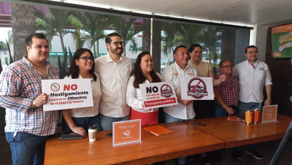 Erubiel Alonso y MC respaldan al STEMS del CECyTE ante presunto hostigamiento laboral