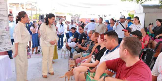 Yolanda Osuna anuncia rehabilitación de segundo pozo en Villa Macultepec