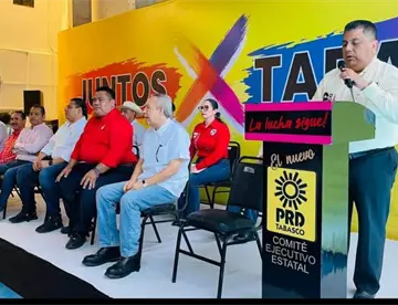 PRD, PRI y Somos MX anuncian Juntos por Tabasco rumbo a las elecciones 2027